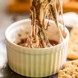 One Minute S'mores Dip For One