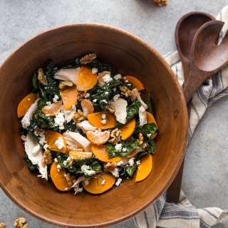 Citrus Kale Salad with Blood Orange Vinaigrette