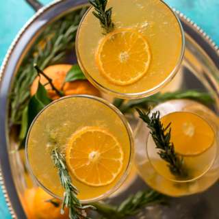 Rosemary Clementine Sparkler (Mocktail)