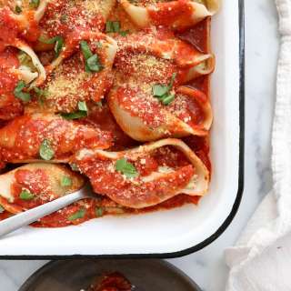 Vegan Stuffed Shells