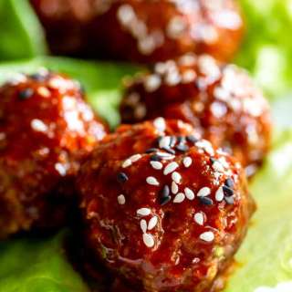 Easy Korean Meatballs