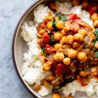 Easy Coconut Chickpea Curry