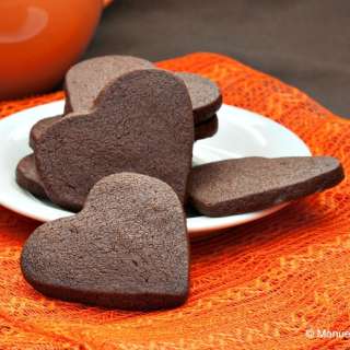 Chocolate Shortbread Cookies