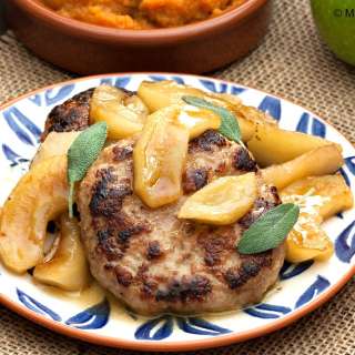 Pork Patties with Apples