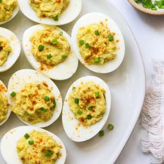 Avocado Deviled Eggs