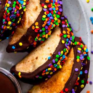 Churro Ice Cream Tacos