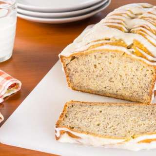 Brown Butter Glazed Banana Bread