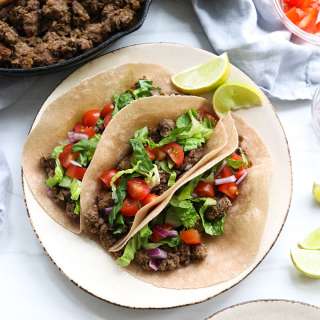 Healthy Ground Beef Tacos