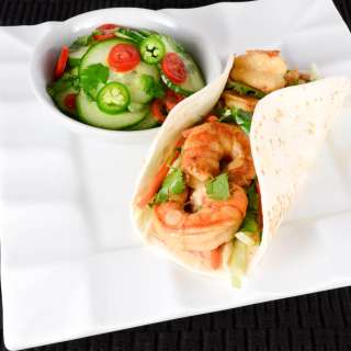 Asian Shrimp Tacos