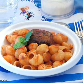 Pasta with Baby Eggplants