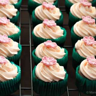 Strawberry Chocolate Cupcakes