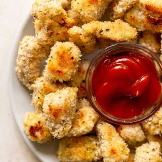 Parmesan Baked Chicken Nuggets