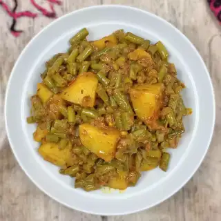 Green Beans and Potato Curry