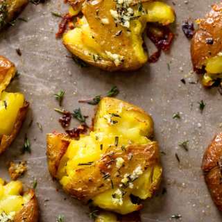 Crispy Smashed Potatoes
