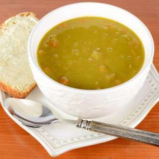Slow Simmered Split Pea and Ham Soup