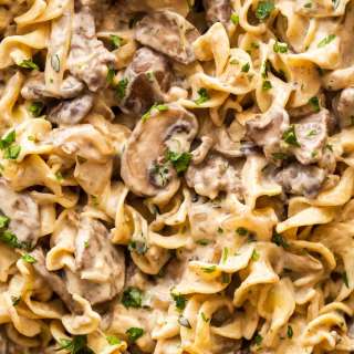 Beef Stroganoff
