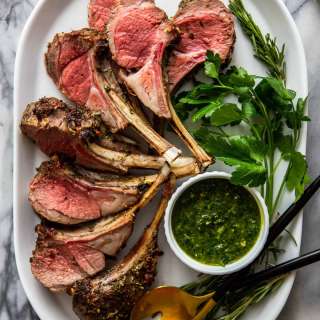 Roasted Rack of Lamb