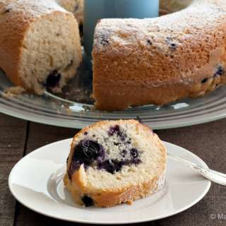 Blueberry Limoncello Yogurt Ciambellone