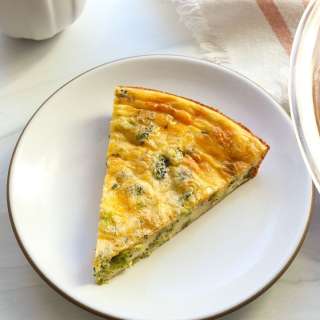 Crustless Broccoli Quiche