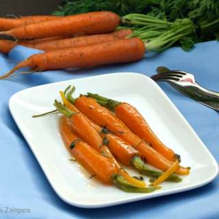 Honey Glazed Baby Carrots
