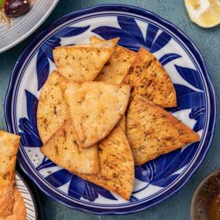 Air Fryer Pita Chips (In 10 Minutes!)