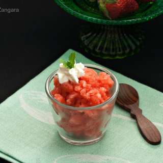 Strawberry Granita