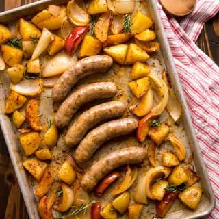Sausage and Potatoes Sheet Pan Dinner
