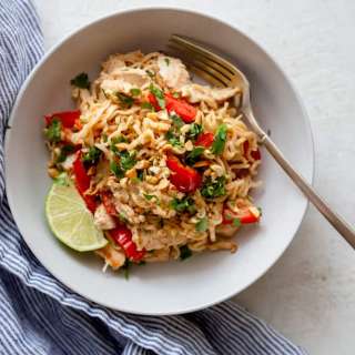 Peanut Turkey Ramen Noodles