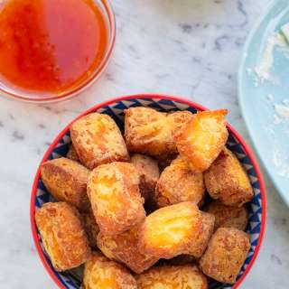 Life-changing Fried Halloumi Bites