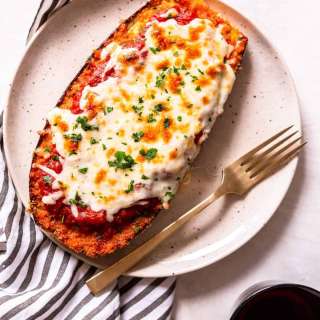 Crispy Baked Eggplant Parmesan