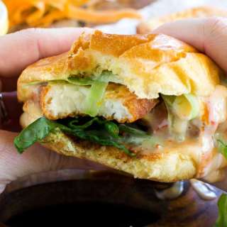 Crispy Halloumi Burgers