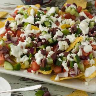 Greek nachos