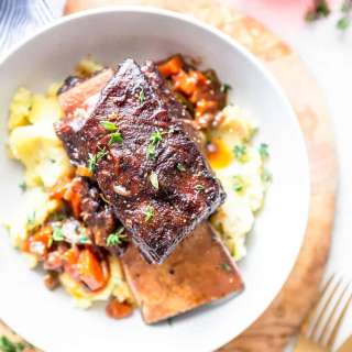 Red Wine Beef Short Ribs