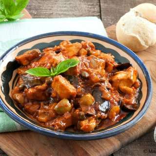 Swordfish Caponata