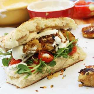 Sweet potato falafel (vegan, with air fryer version)