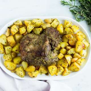 Fresh Herb Roasted Leg of Lamb