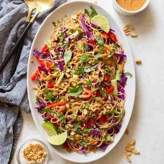 Cold Peanut Noodle Salad