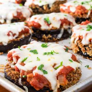 Crispy Eggplant Parmesan