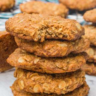 Anzac Biscuits (Low Sugar Recipe)