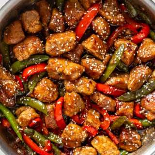 Honey Garlic Pork Stir Fry