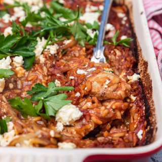 Giouvetsi (Orzo Chicken Greek Style)