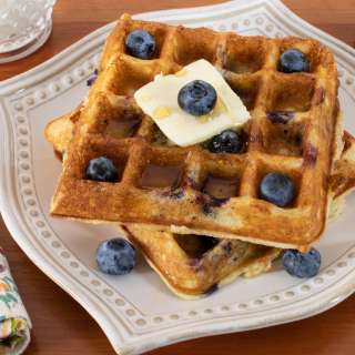 Blueberry Waffles