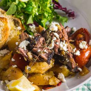 Easy Slow Cooked Greek Lamb (Lamb Kleftiko)