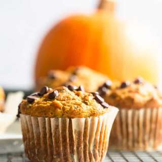 Healthy Pumpkin Zucchini Muffins