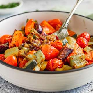 Mediterranean Roast Vegetables (Oven Or Air Fryer)