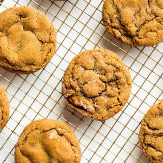 Soft and Chewy Ginger Cookies