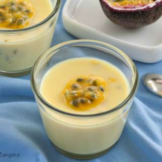 Passion fruit Possets