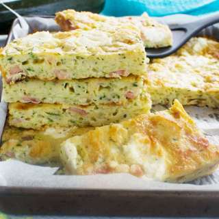 Best Ever Zucchini Slice