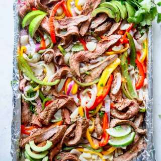 Sheet Pan Steak Fajitas