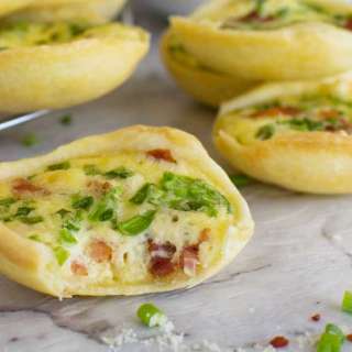 Mini Quiche Lorraine (6 Ingredients)